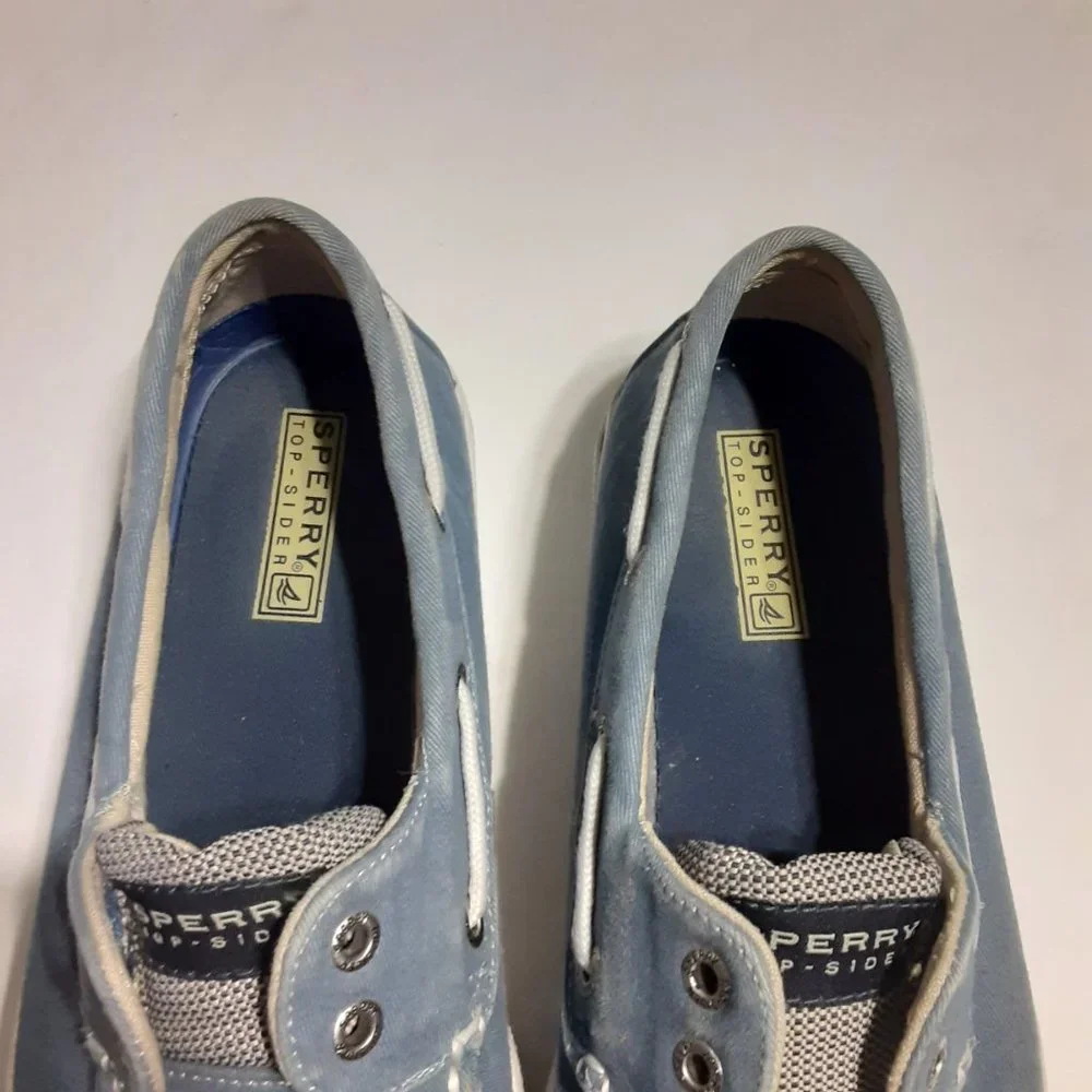 Sperry Top-Sider Men's Blue Halyard Boat Shoes Size 8.5 M